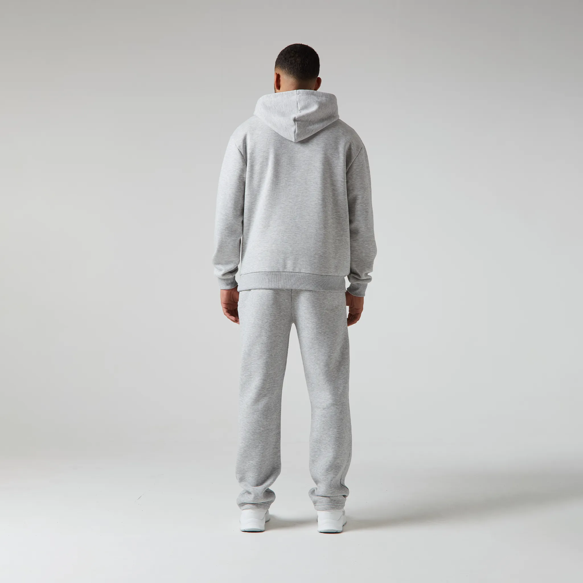 2-Pack Relaxed Fit Open Hem Joggers | Dark Grey / Grey Marl
