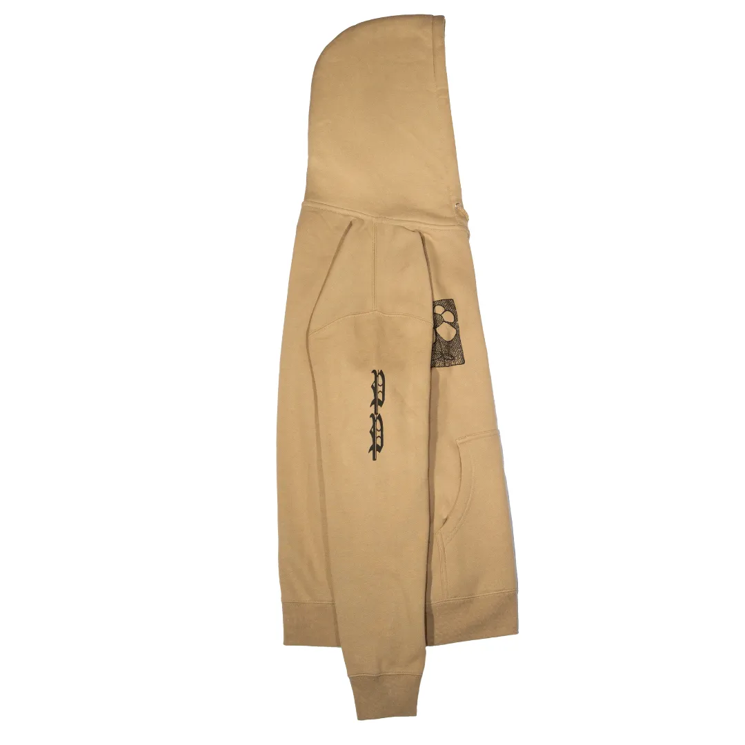 25 Sum Zip Hoody - brown