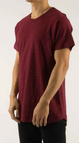 Akomplice - Epple Men's Basic Tee, Maroon/White