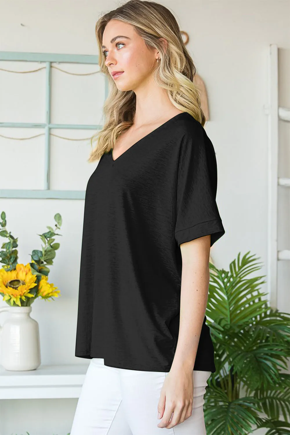 Bailey V-Neck Short Sleeve T-Shirt