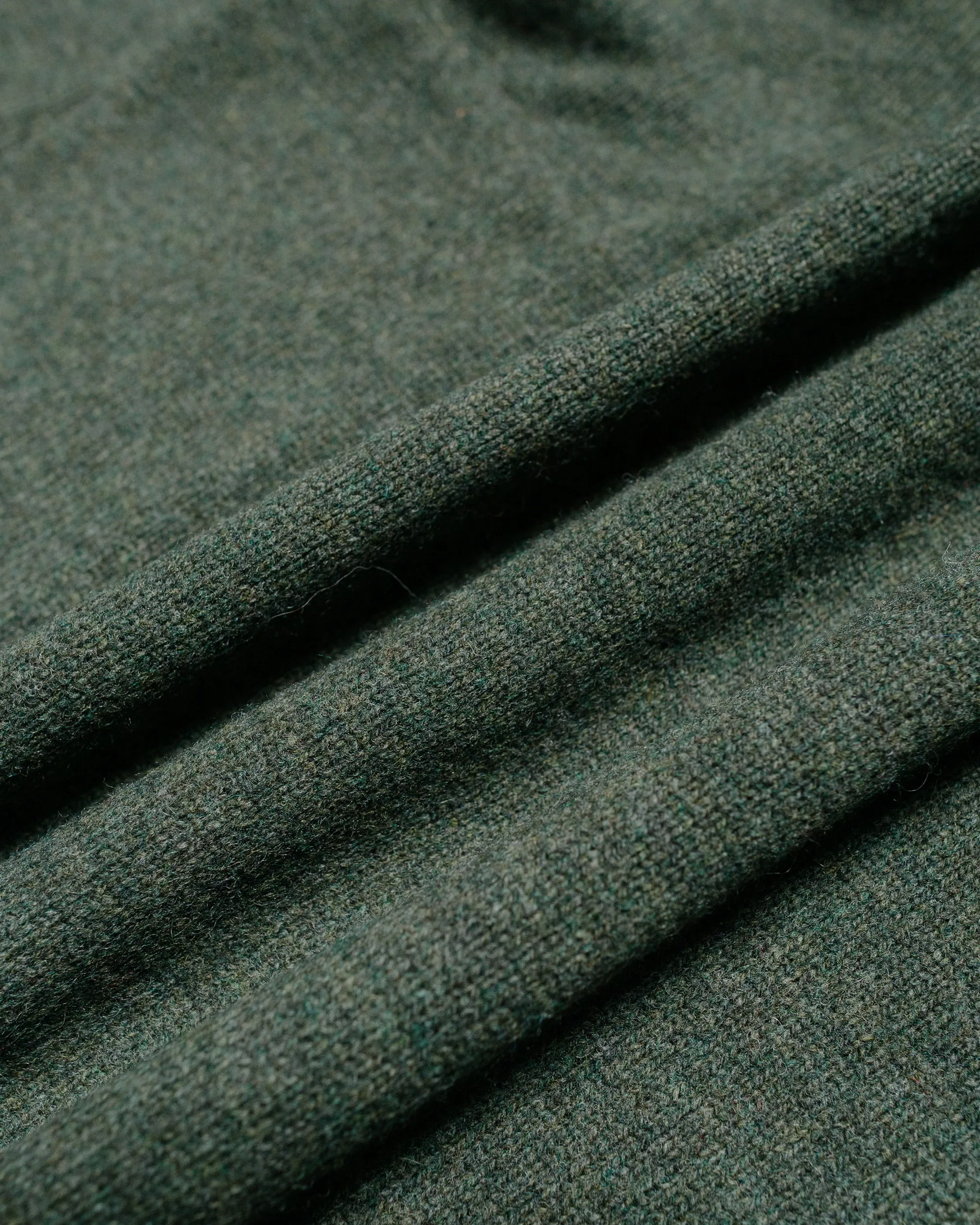 Beams Plus Knit Polo 9G Green