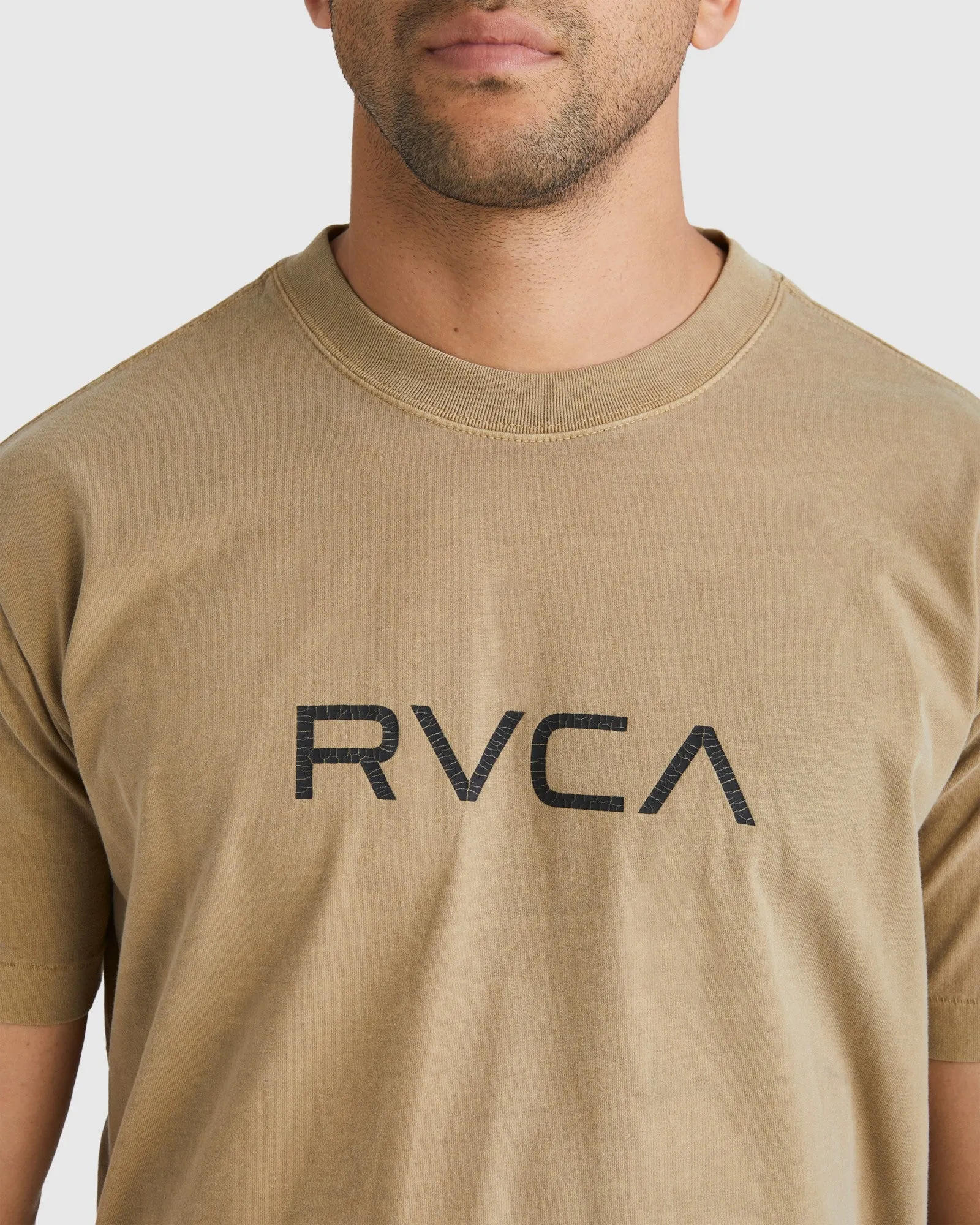 BIG RVCA WASHED SS TEE