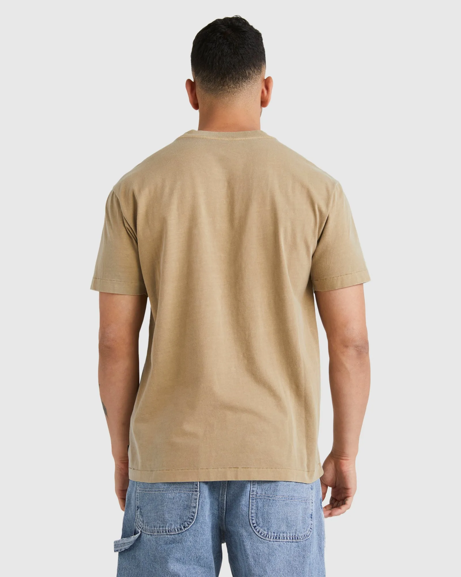 BIG RVCA WASHED SS TEE