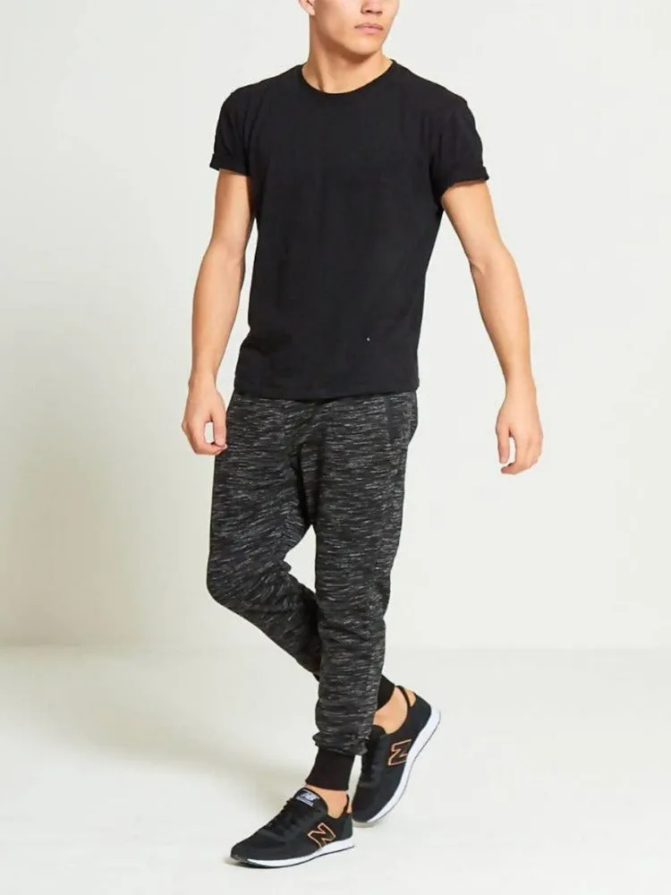 Black Space Dyed Joggers