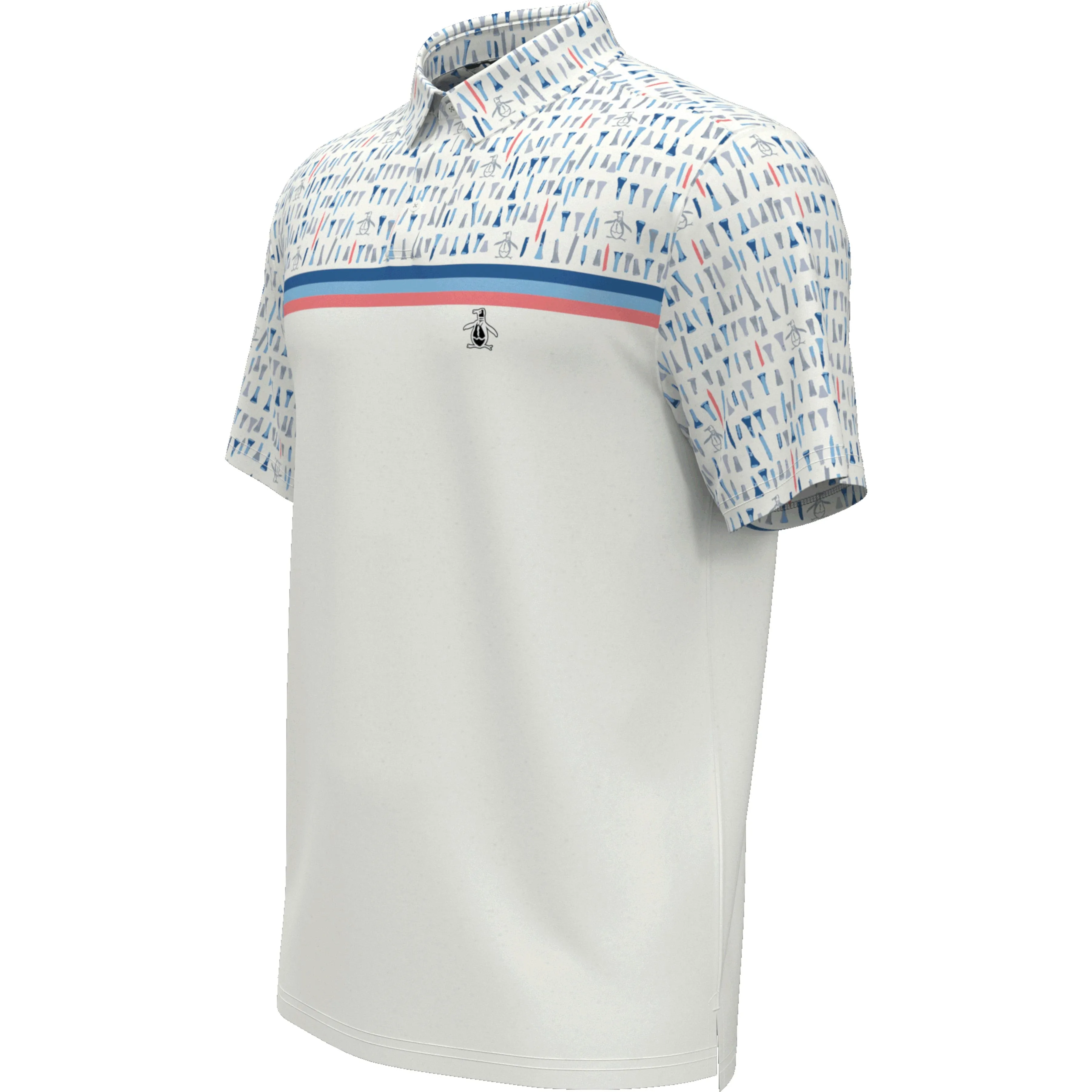 Broken Tees Novelty Block Golf Polo