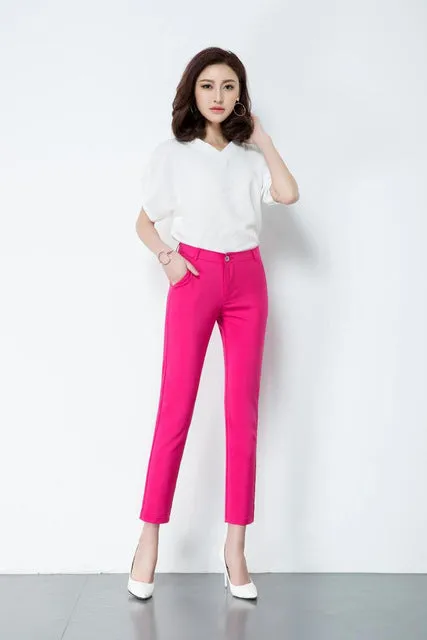 Casual Pencil Pant Elegant Work