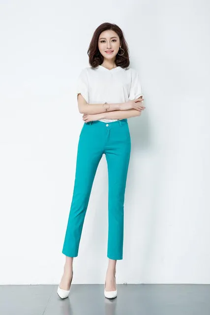 Casual Pencil Pant Elegant Work