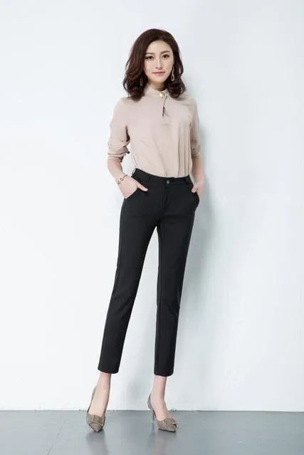 Casual Pencil Pant Elegant Work