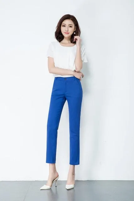 Casual Pencil Pant Elegant Work