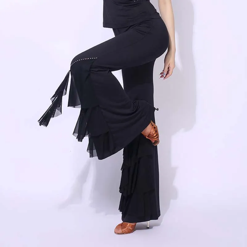 Casual Wear Medium Rise Latin/Ballroom Pants