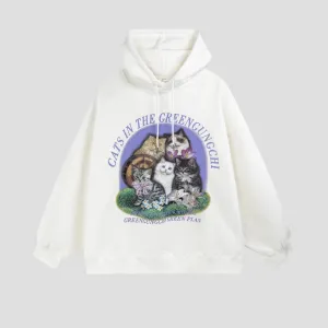 Cats Hoodie Greengungchi Collection