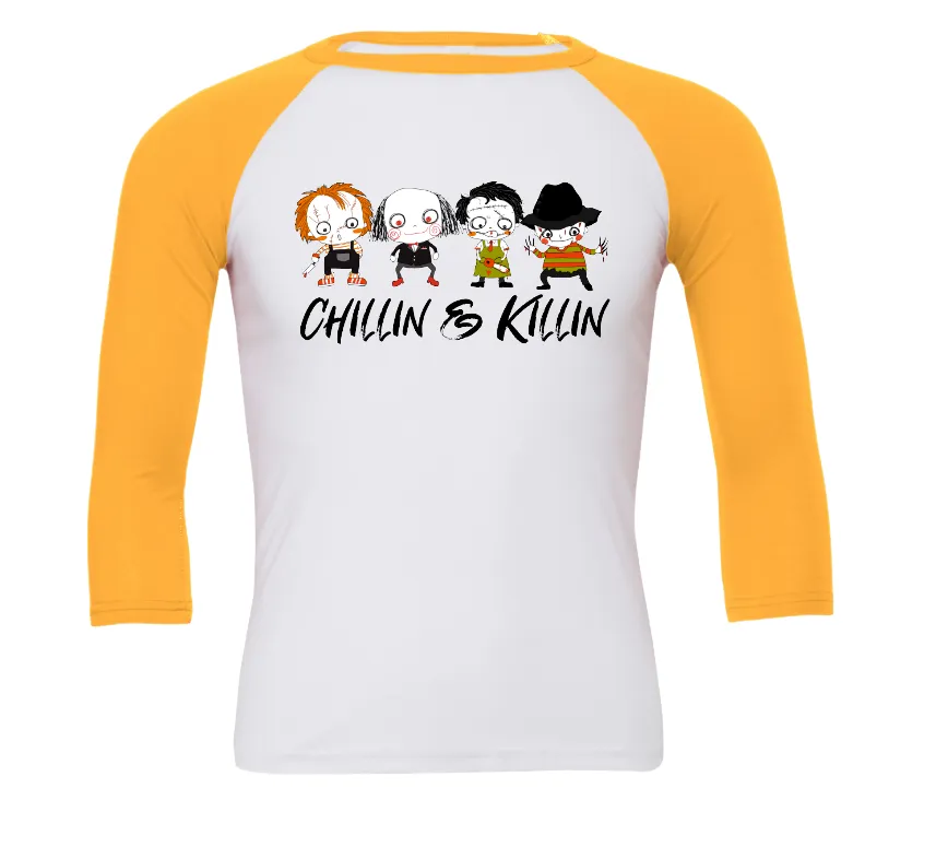 Chillin & Killin Top Design
