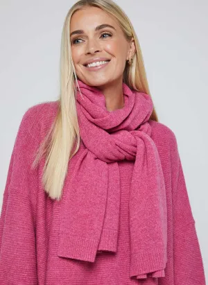Classic Cashmere Scarf - Berry Pink