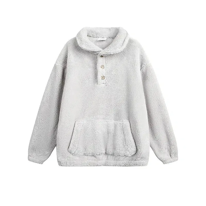 Cozy Fleece Pullover Hoodie