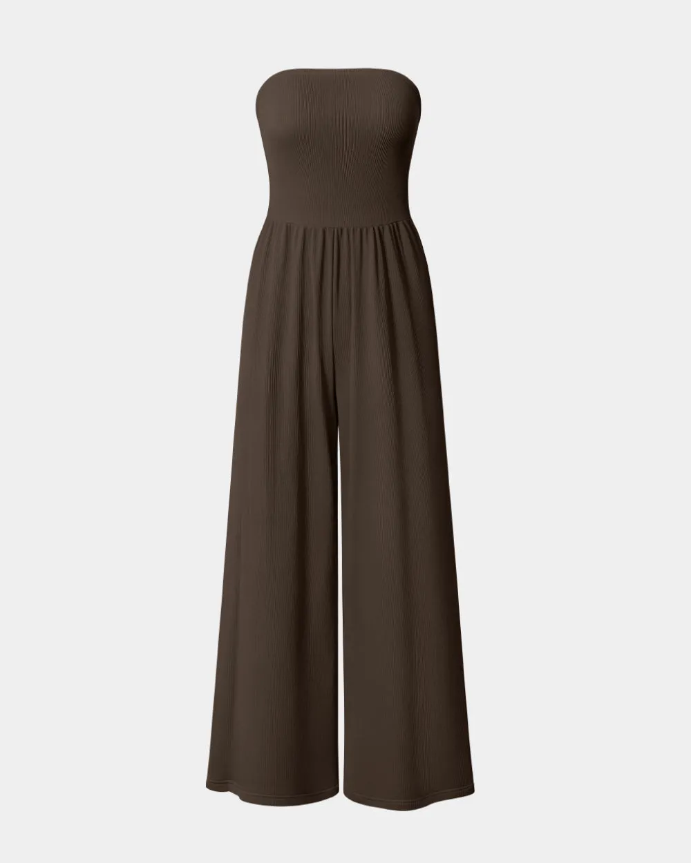 Dressy Tube Strapless Casual Elegant Jumpsuits