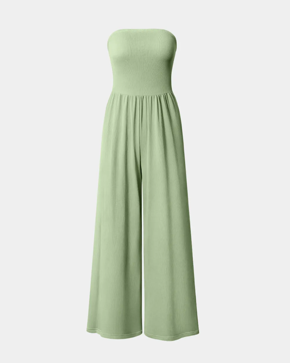 Dressy Tube Strapless Casual Elegant Jumpsuits
