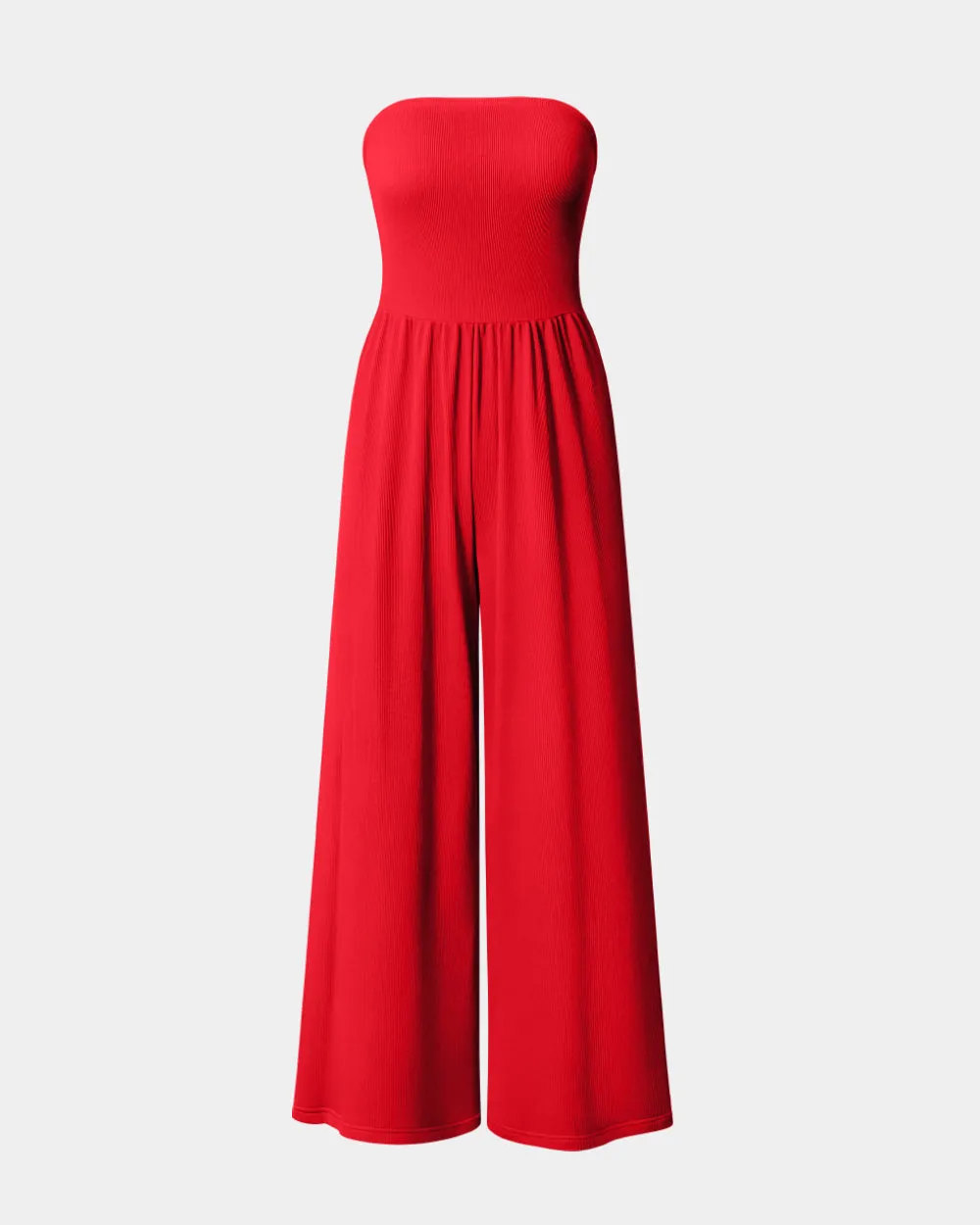 Dressy Tube Strapless Casual Elegant Jumpsuits