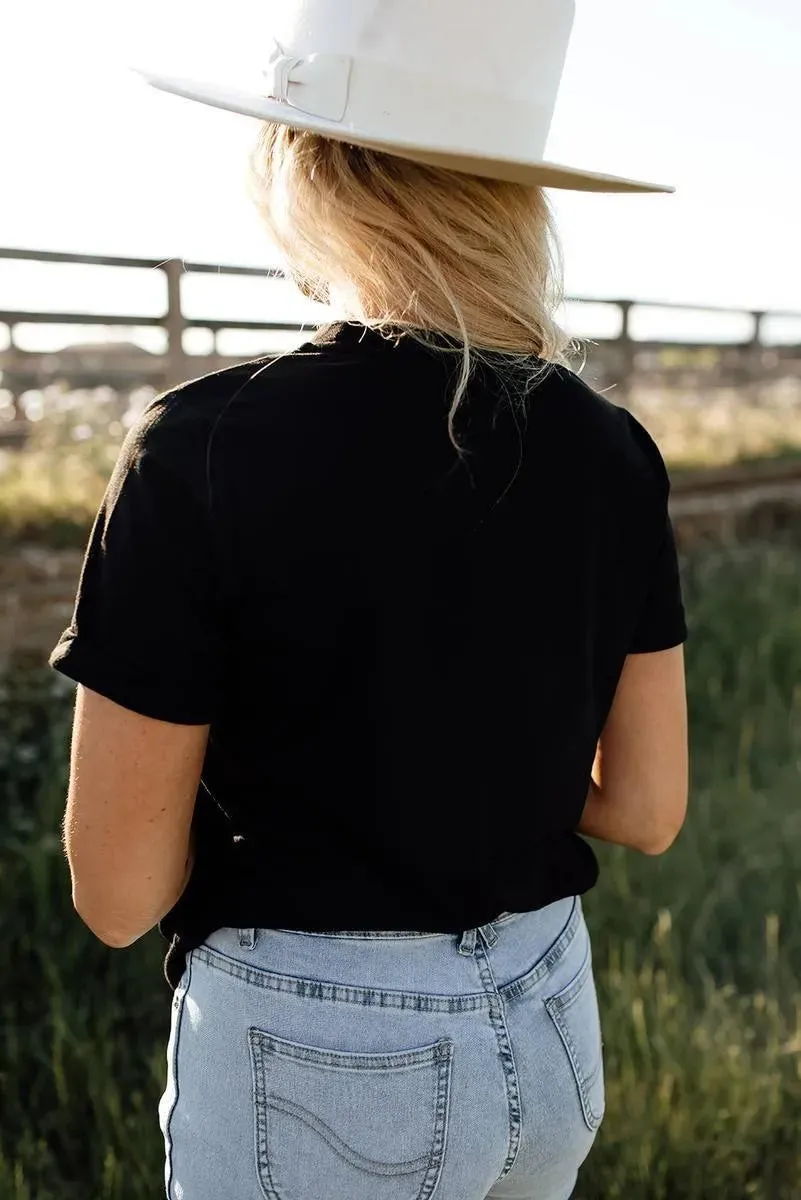 Fashionable and Fun: O-Neck Cattle Leopard Tee for Women