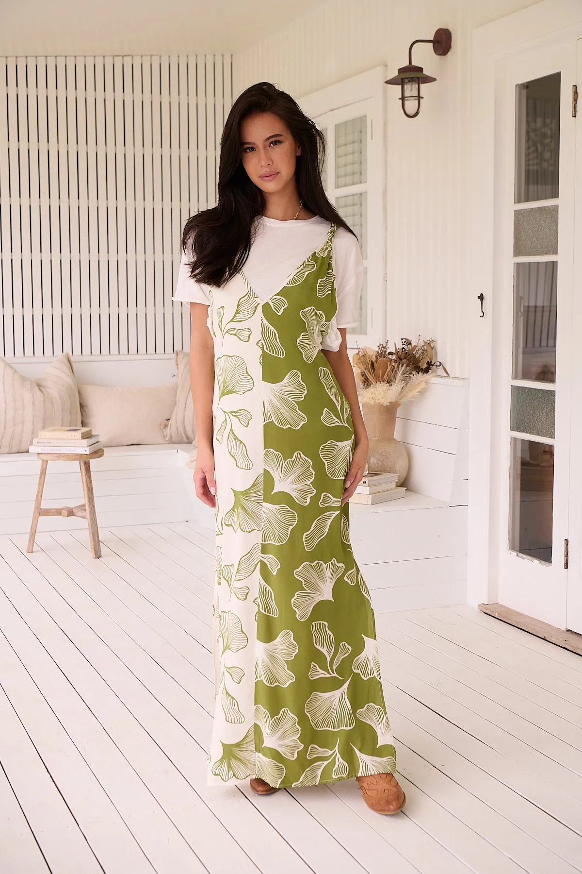 Freda Pinafore Dress - Emery