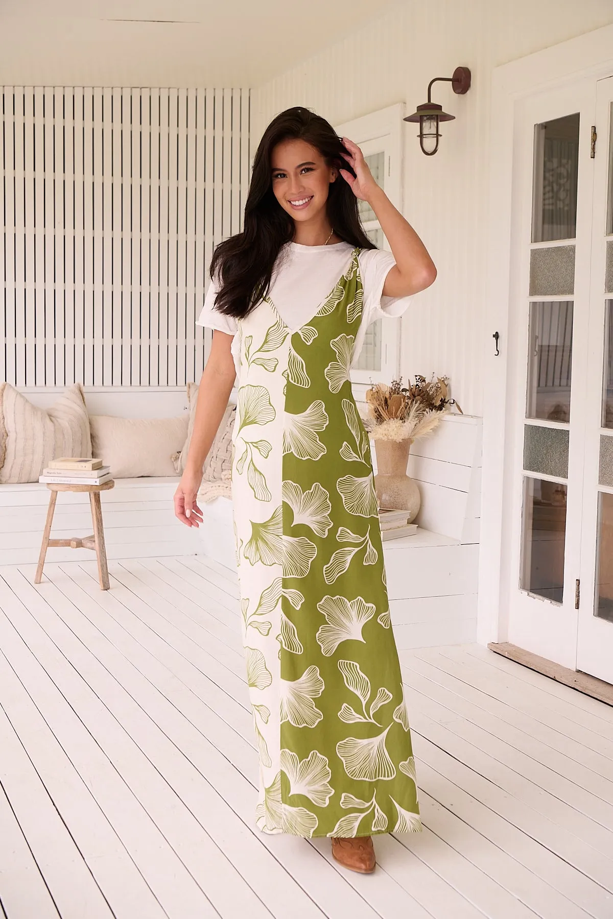 Freda Pinafore Dress - Emery