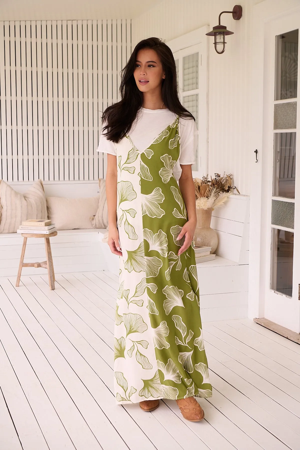 Freda Pinafore Dress - Emery
