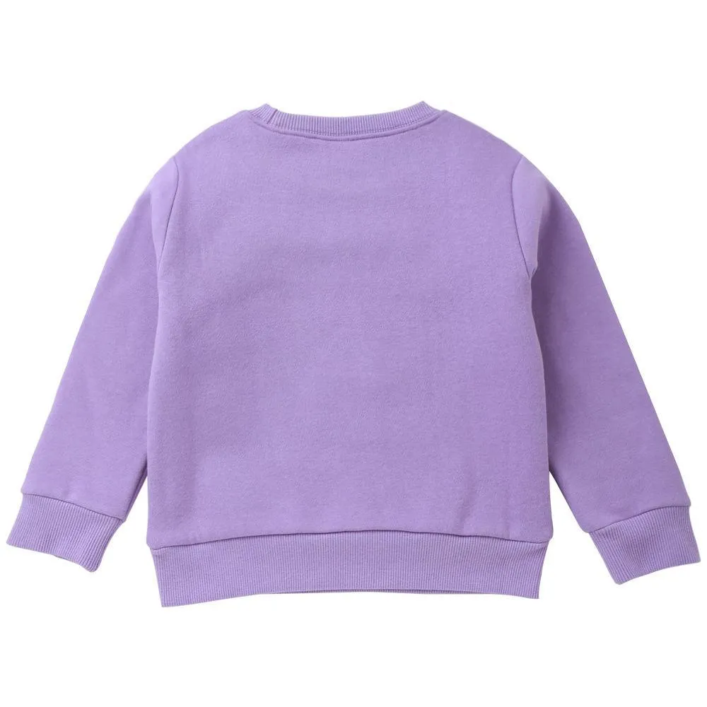 Girls Cartoon Printed Long Sleeve Daily Tees Wholesale