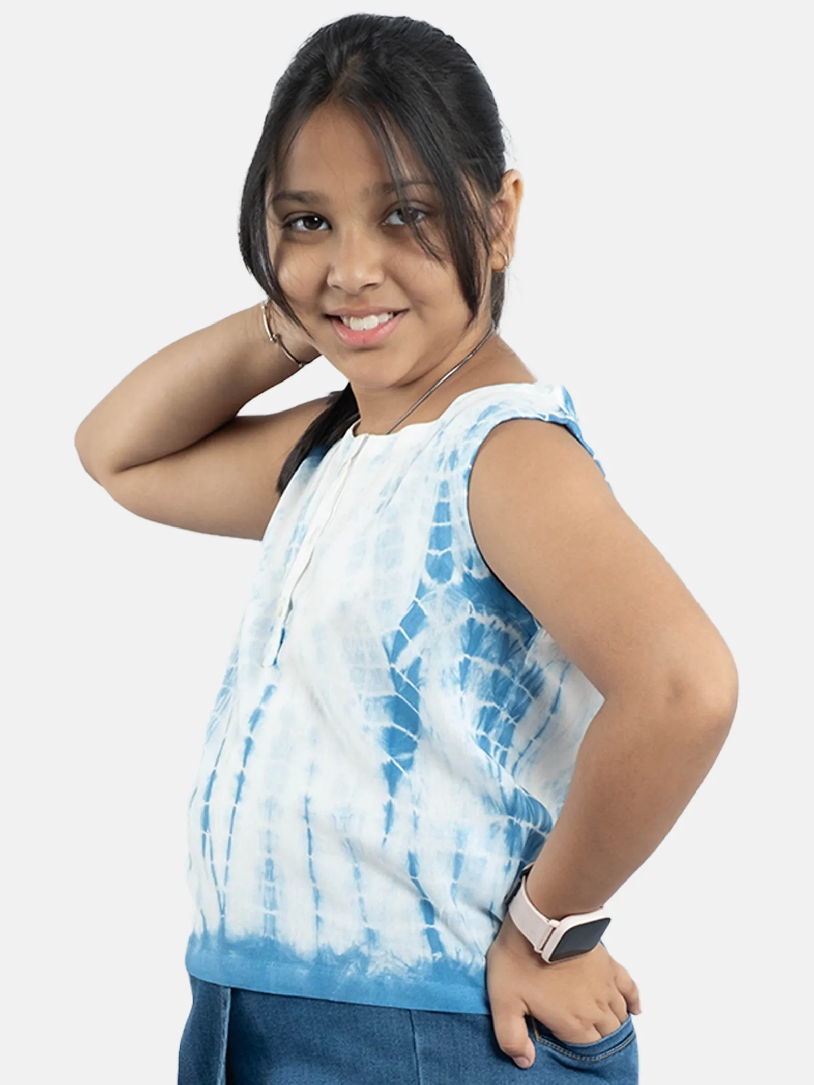Girls Sleeveless Top