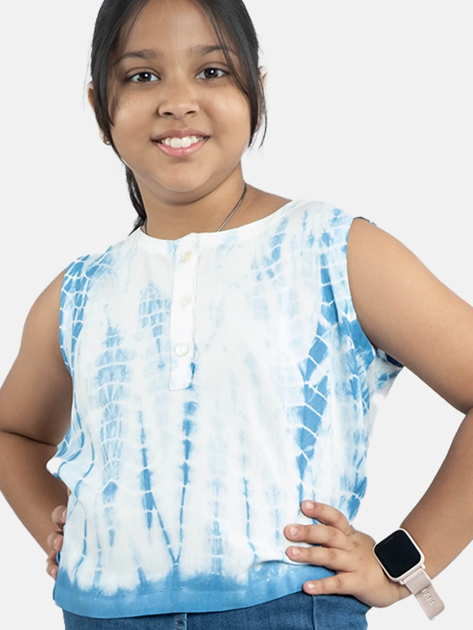 Girls Sleeveless Top