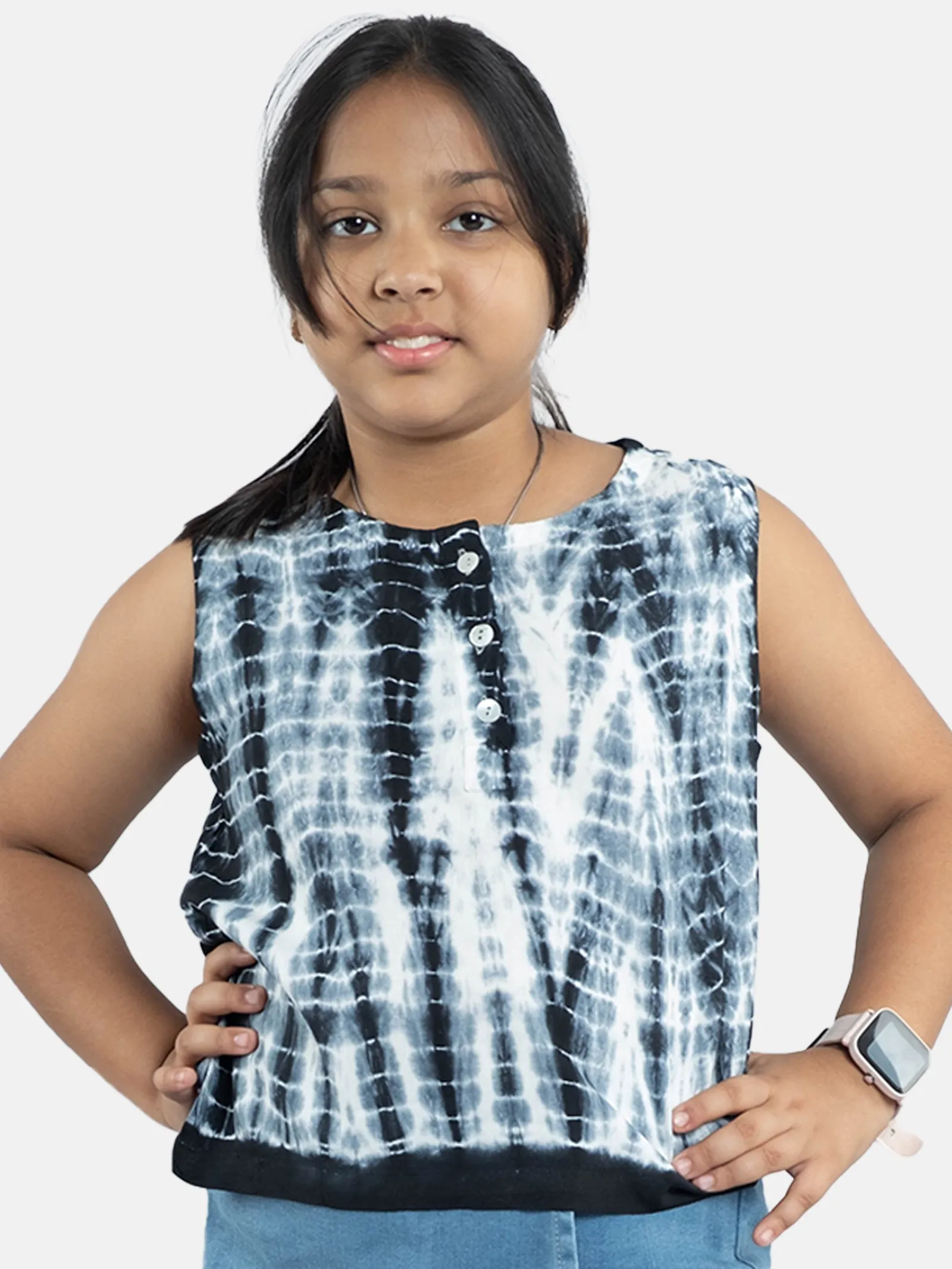 Girls Sleeveless Top