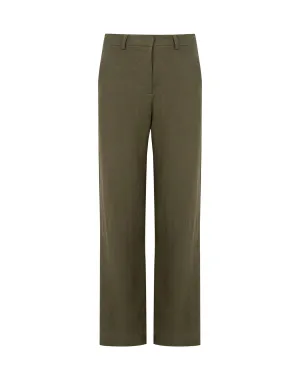 Giulia Tailored Pants - Evergreen