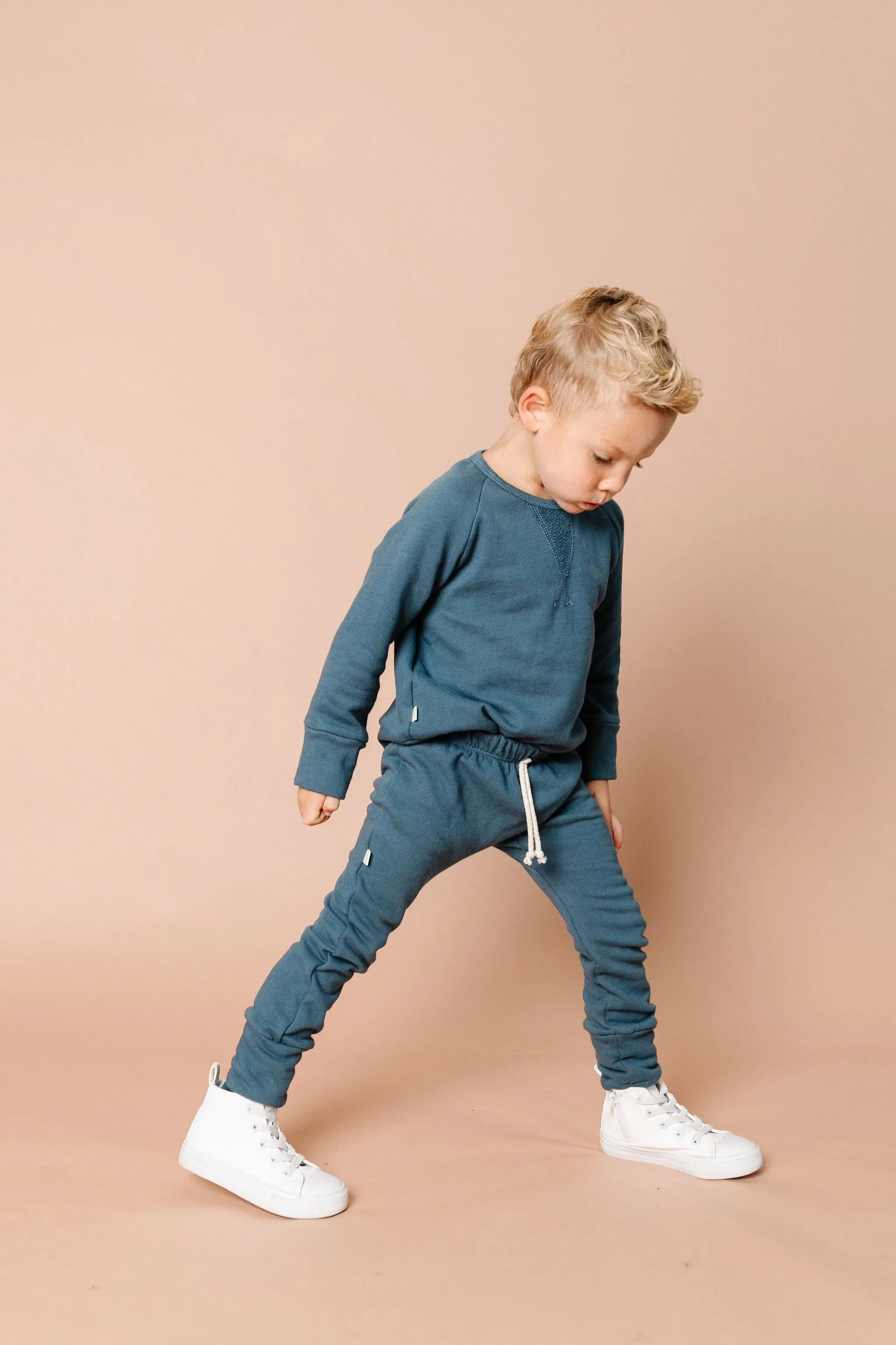 gusset pants CO - admiral blue