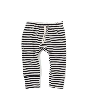 gusset pants CO - black stripe