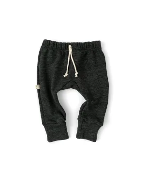 gusset pants CO - heather black