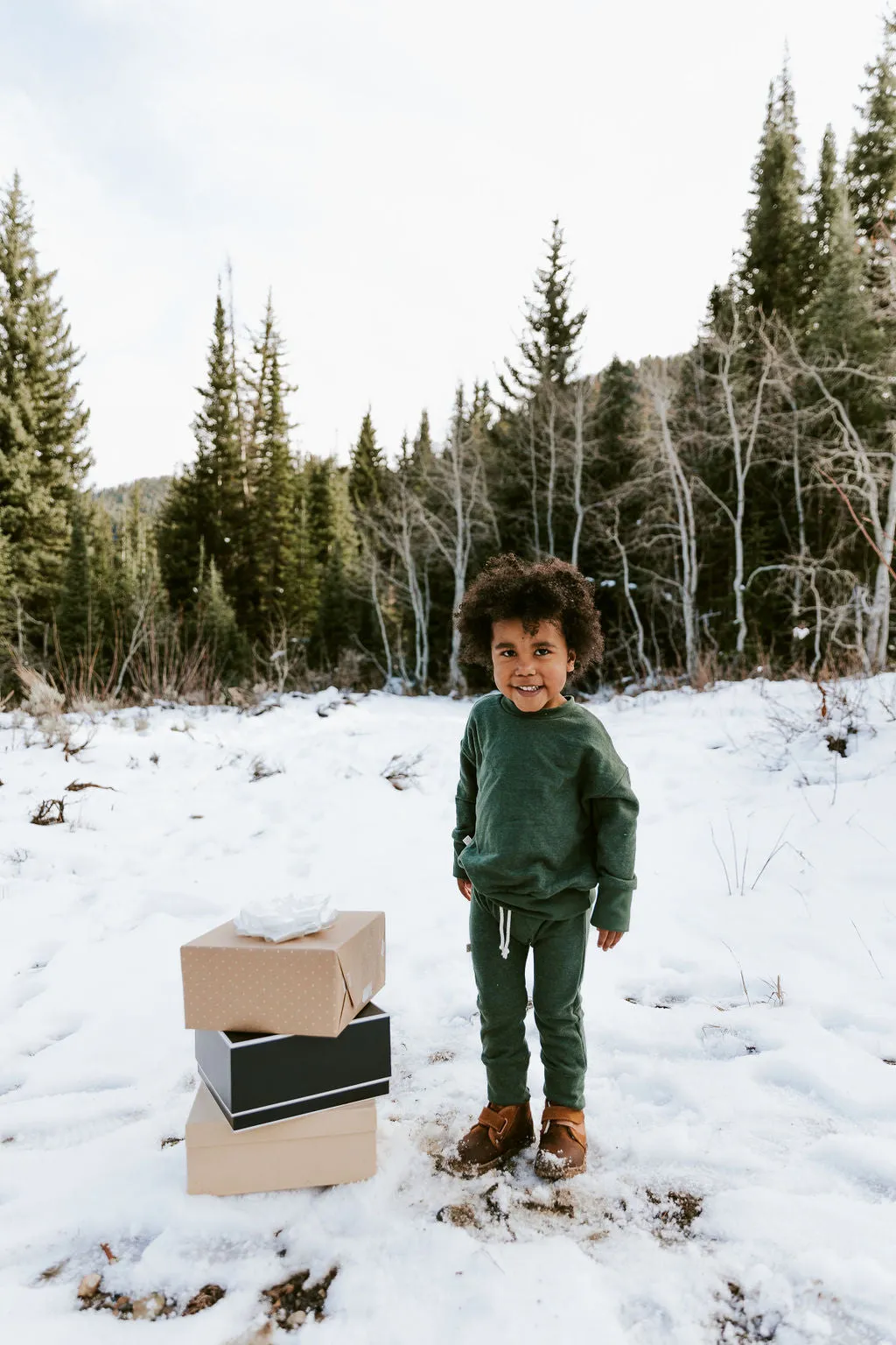 gusset pants CO - ivy