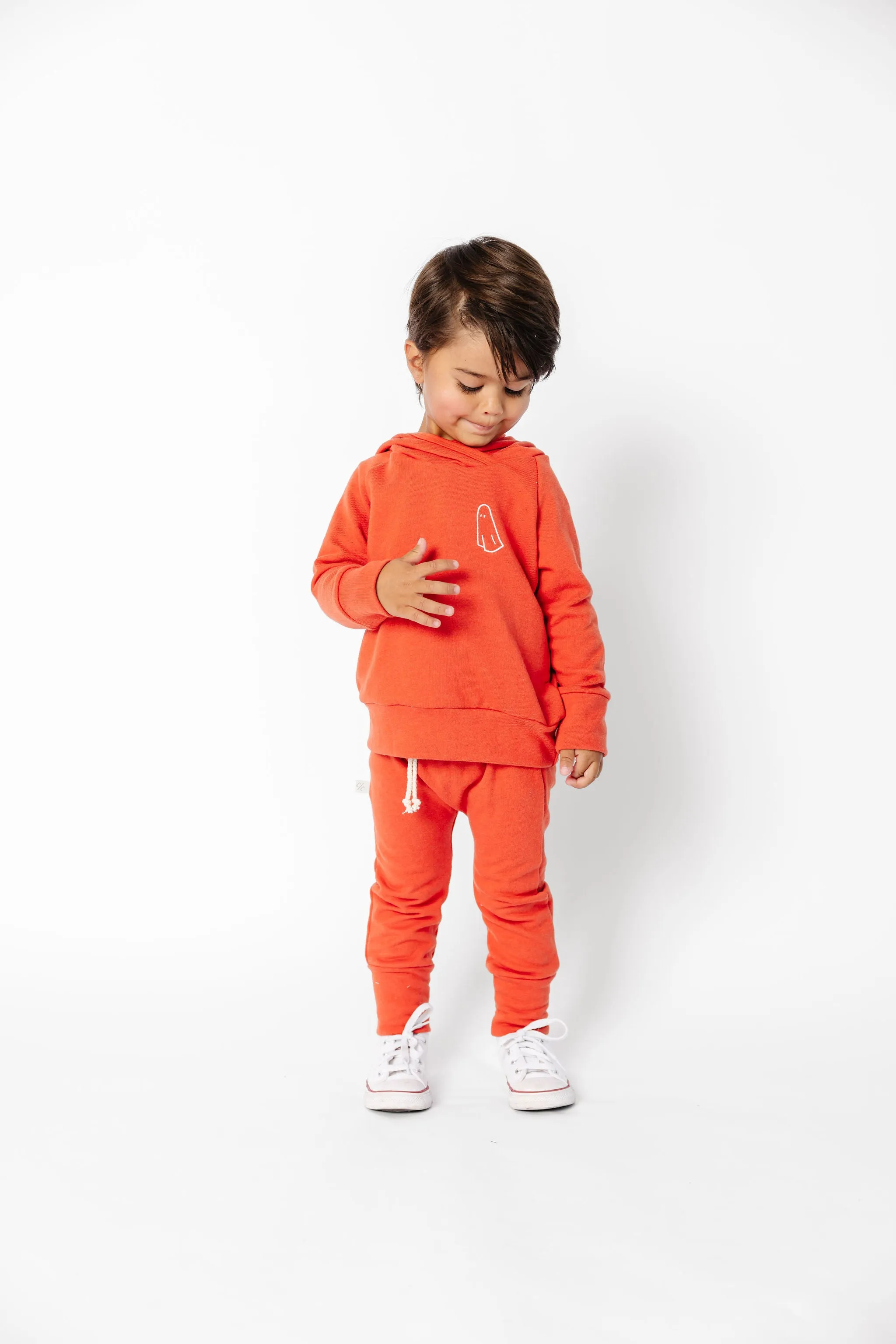 gusset pants CO - lava