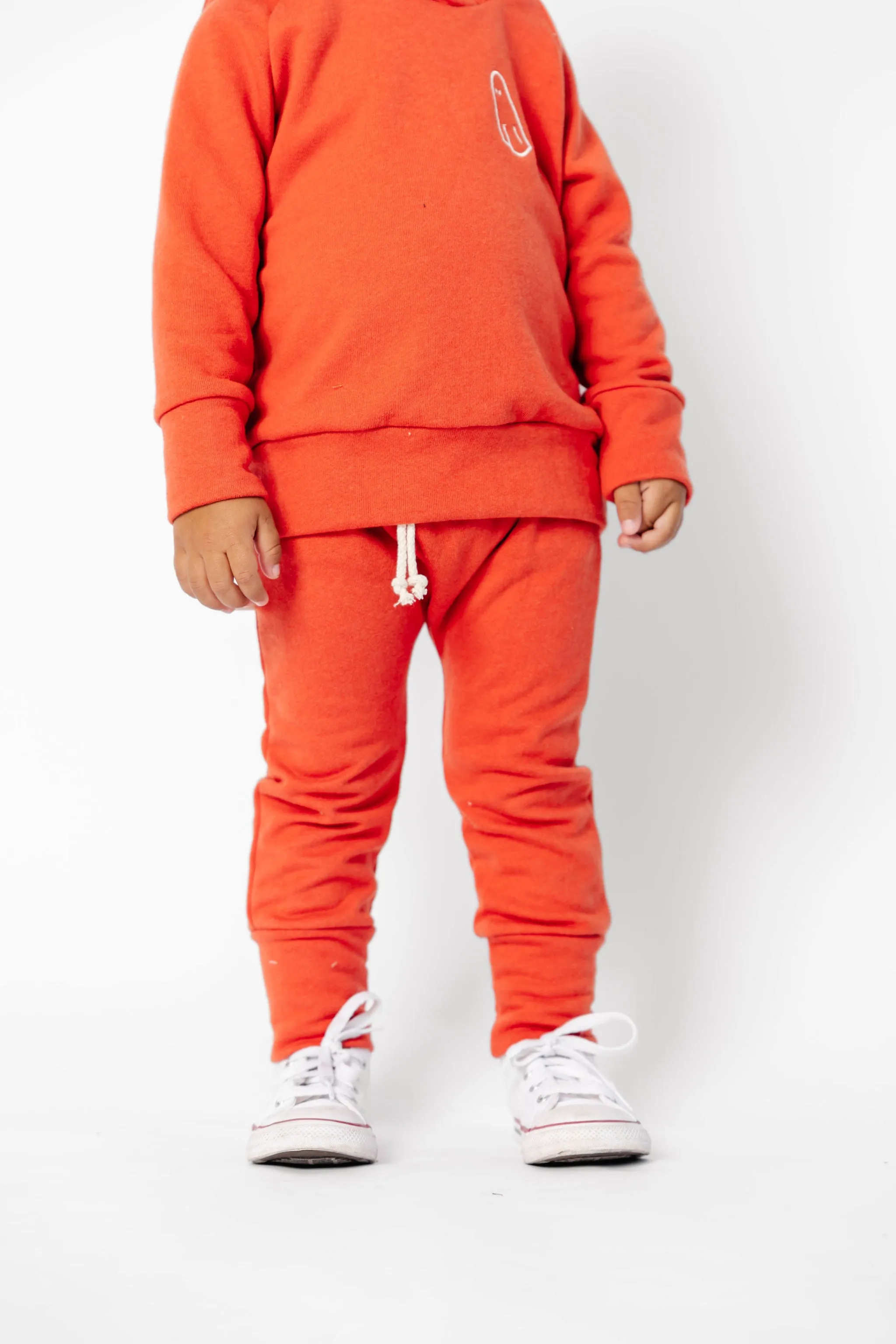 gusset pants CO - lava