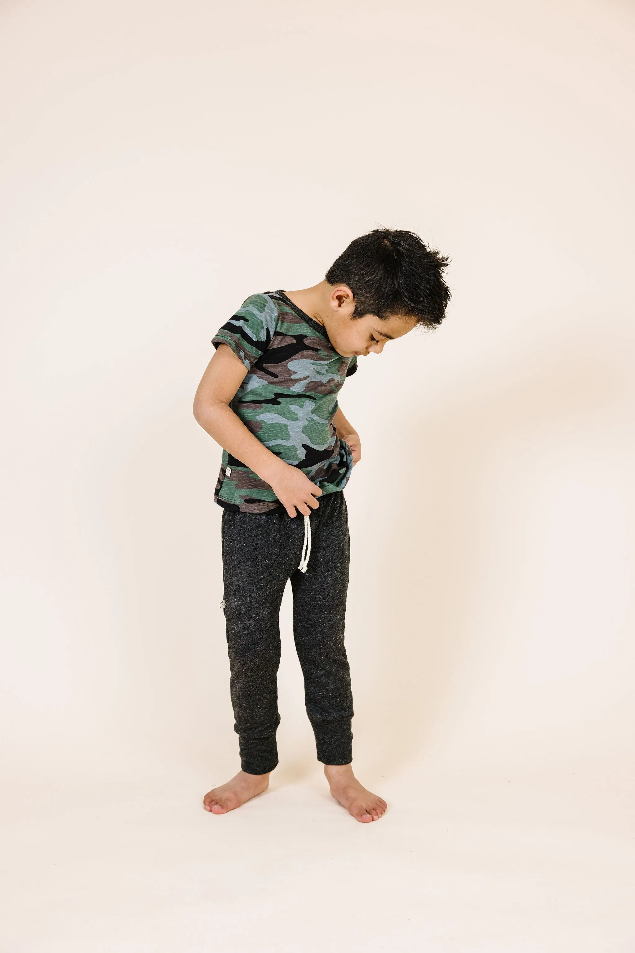 gusset pants CO - onyx