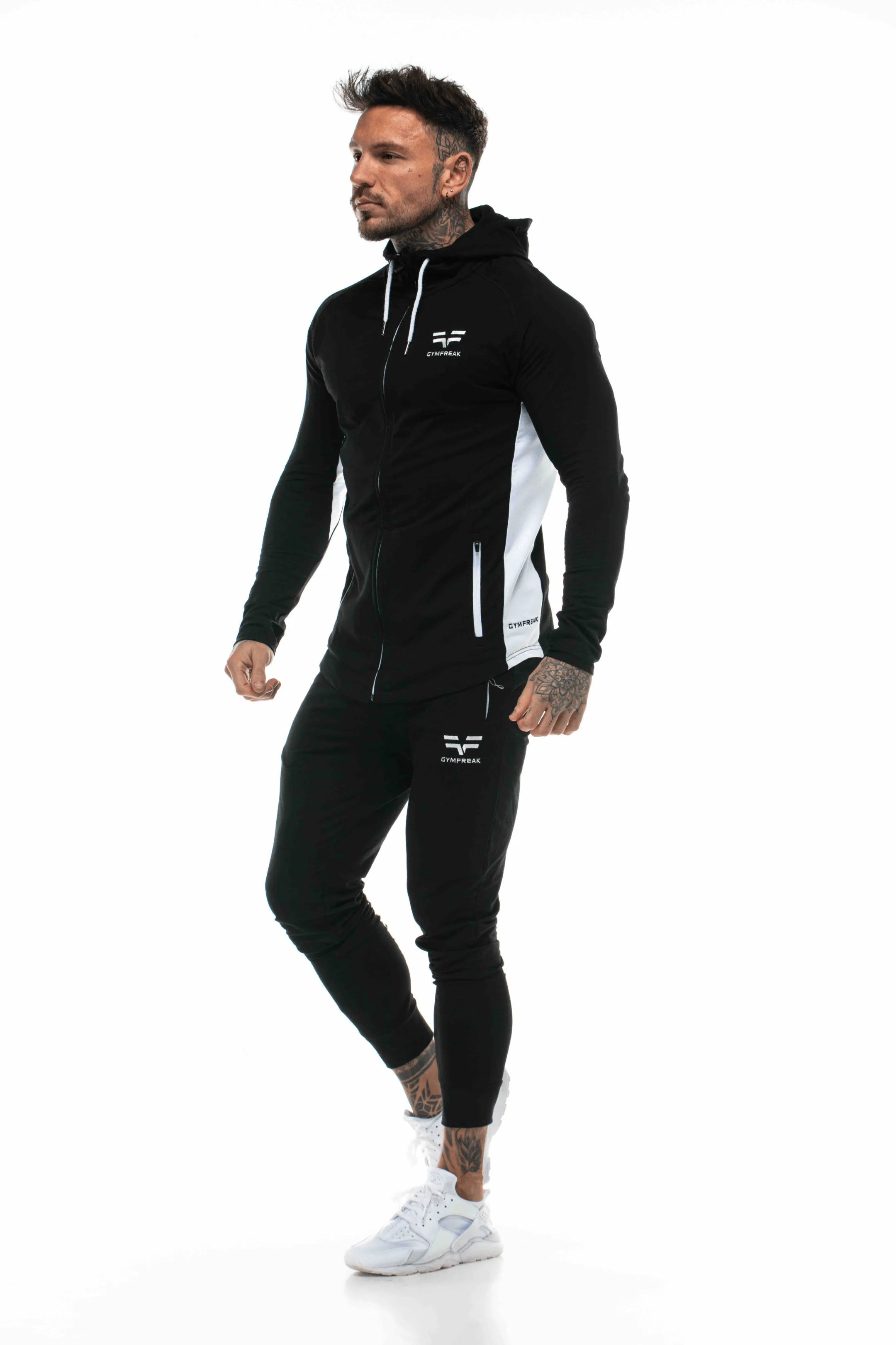 GymFreak Mens Active Joggers - Black