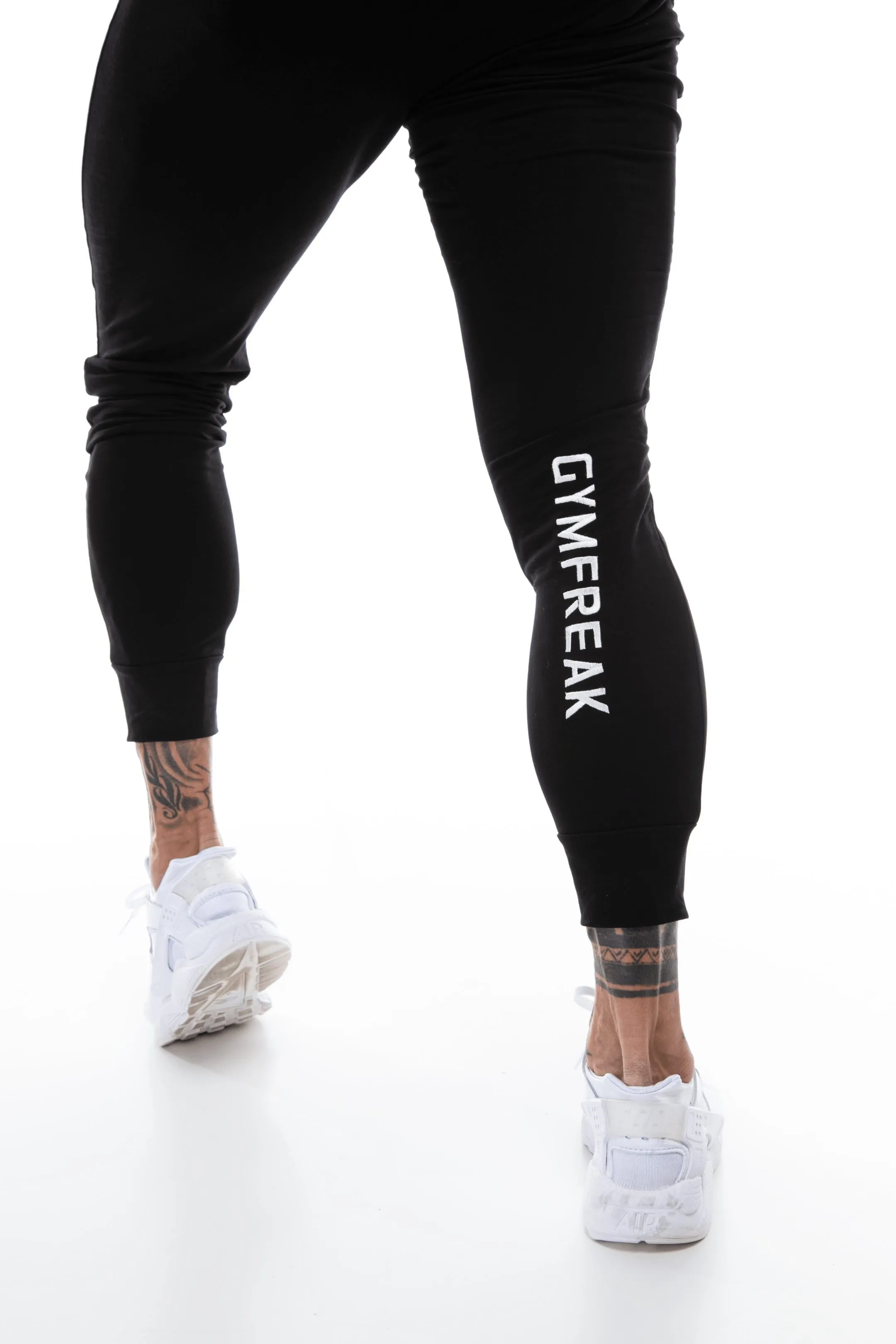 GymFreak Mens Active Joggers - Black