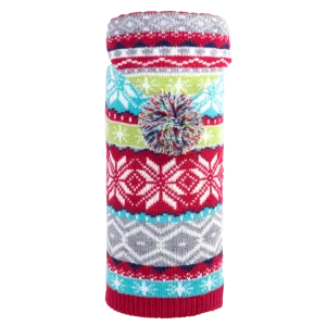 Hoodie Sweater | Multicolored Fairisle