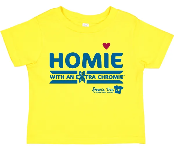 HWEC - Chromie - Homie with an Extra Chromie&trade; - FOR THE HOMIE - Kids- Short Sleeve Tees