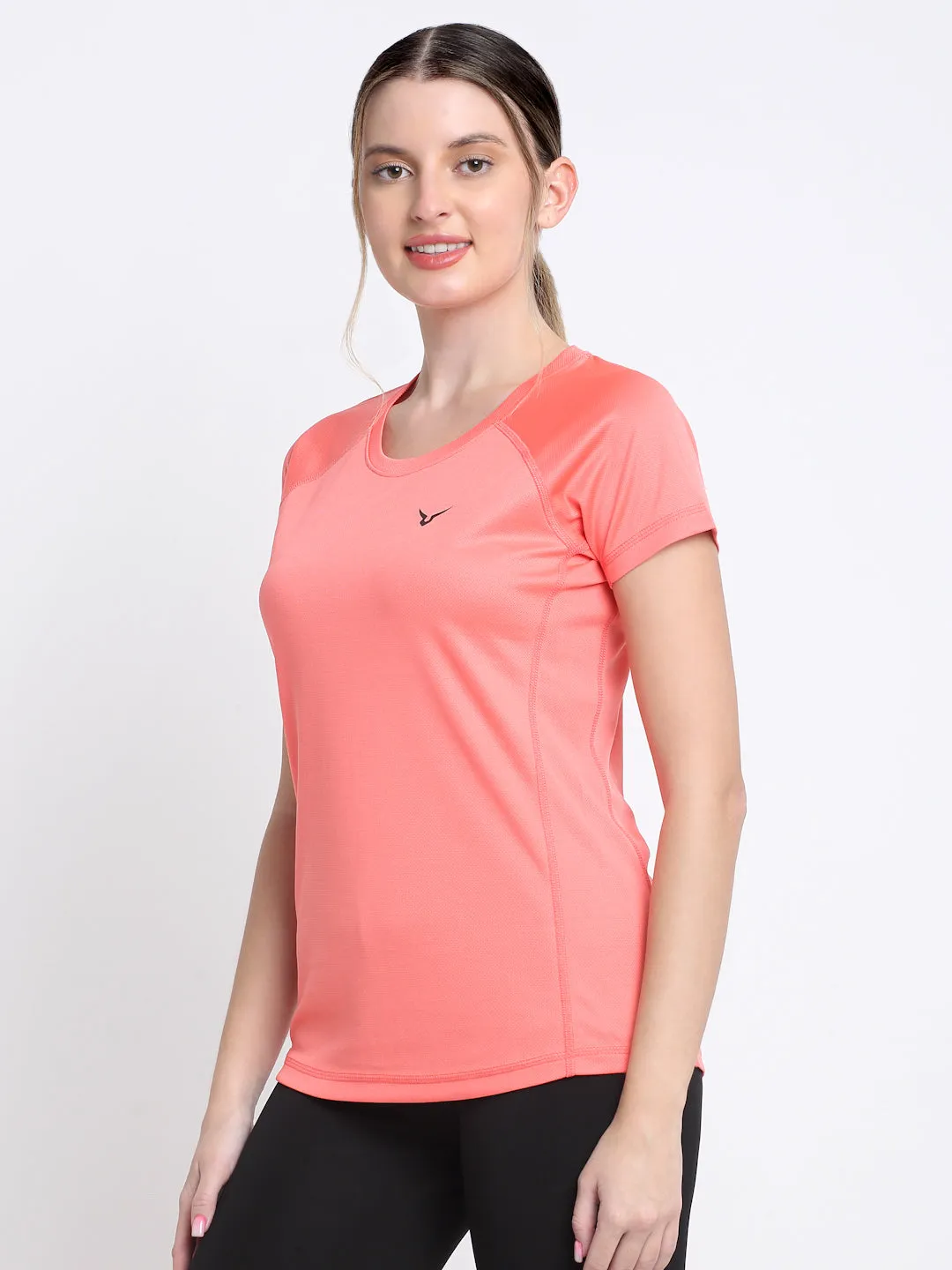 Invincible Women’s Gym Yoga Solid Tee