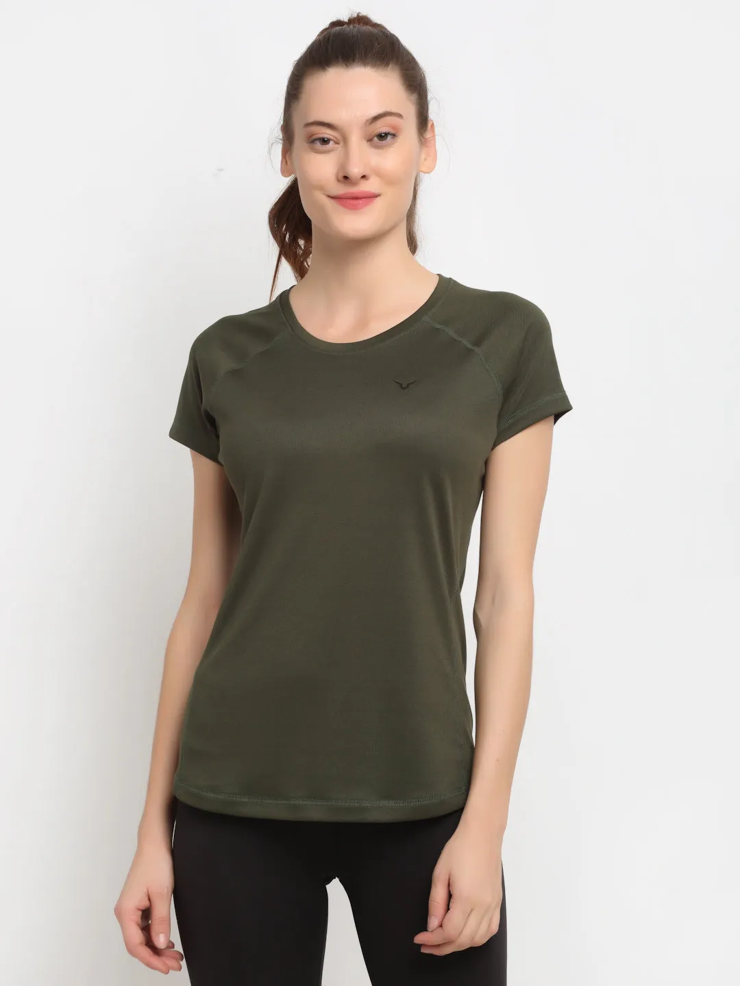 Invincible Women’s Gym Yoga Solid Tee