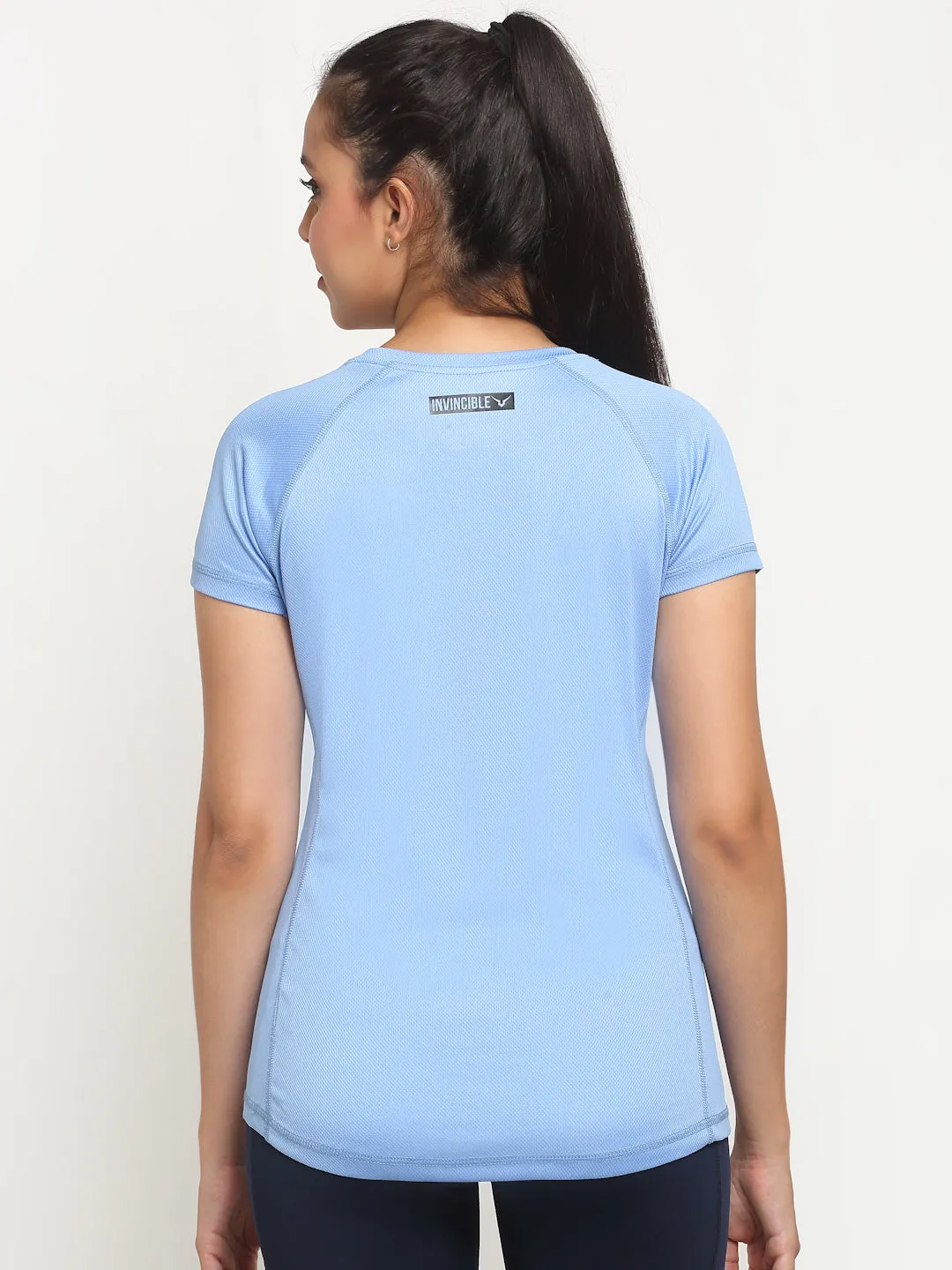 Invincible Women’s Gym Yoga Solid Tee