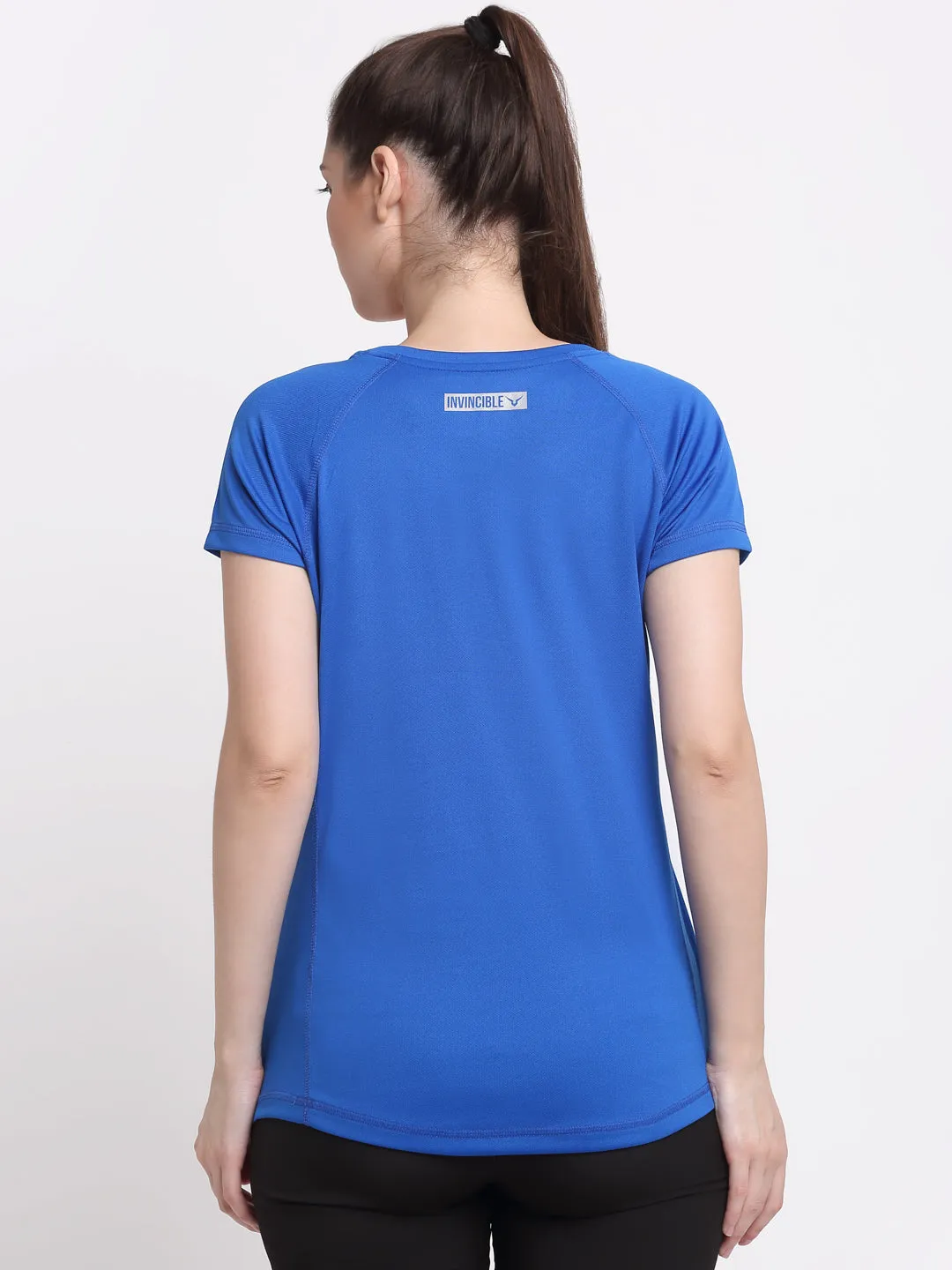 Invincible Women’s Gym Yoga Solid Tee
