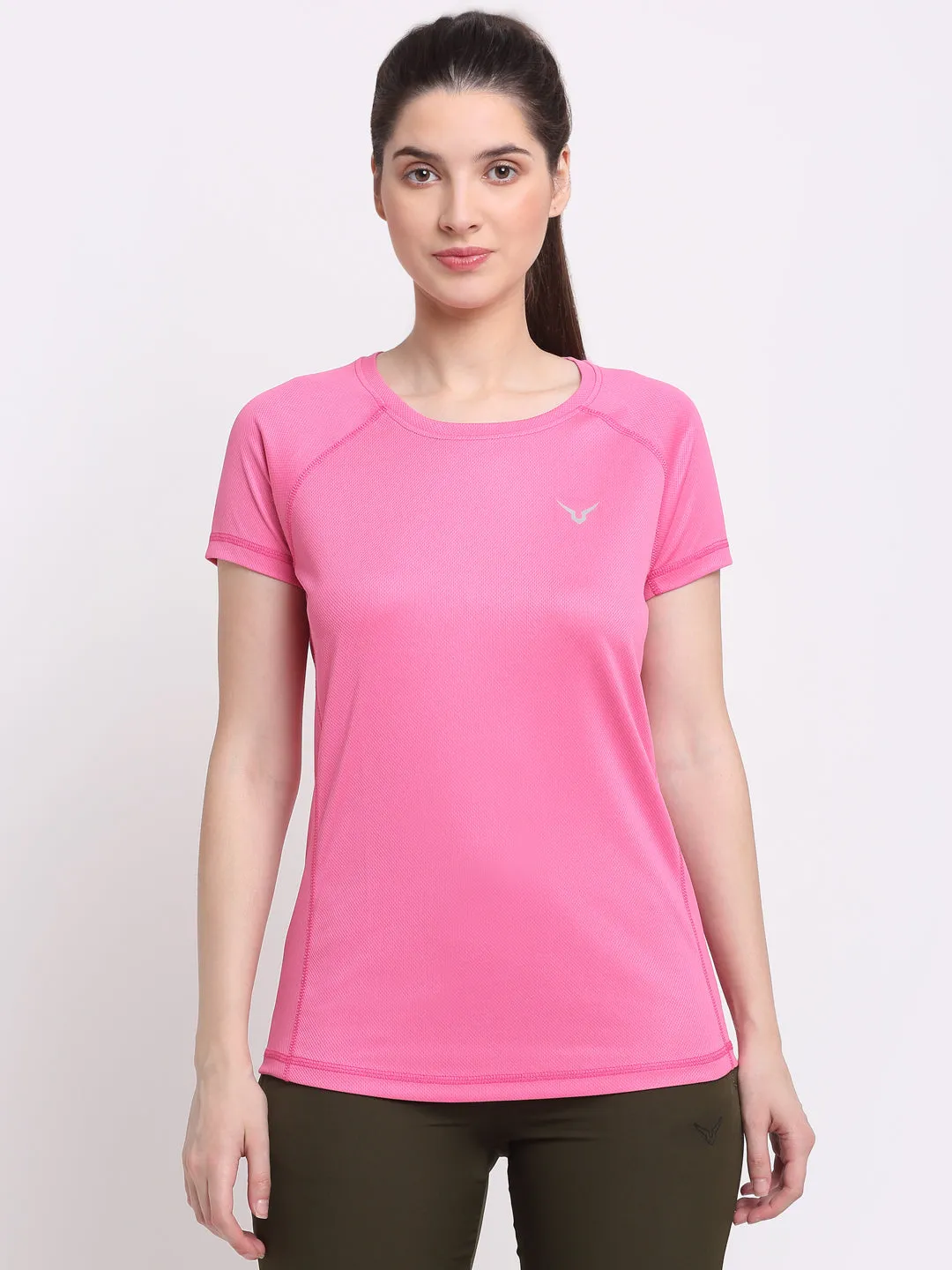 Invincible Women’s Gym Yoga Solid Tee