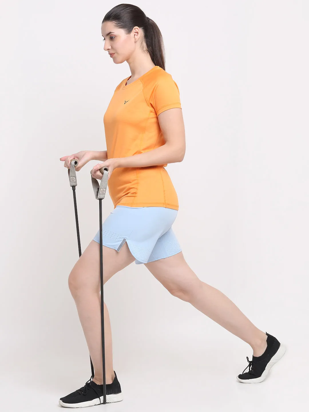 Invincible Women’s Gym Yoga Solid Tee