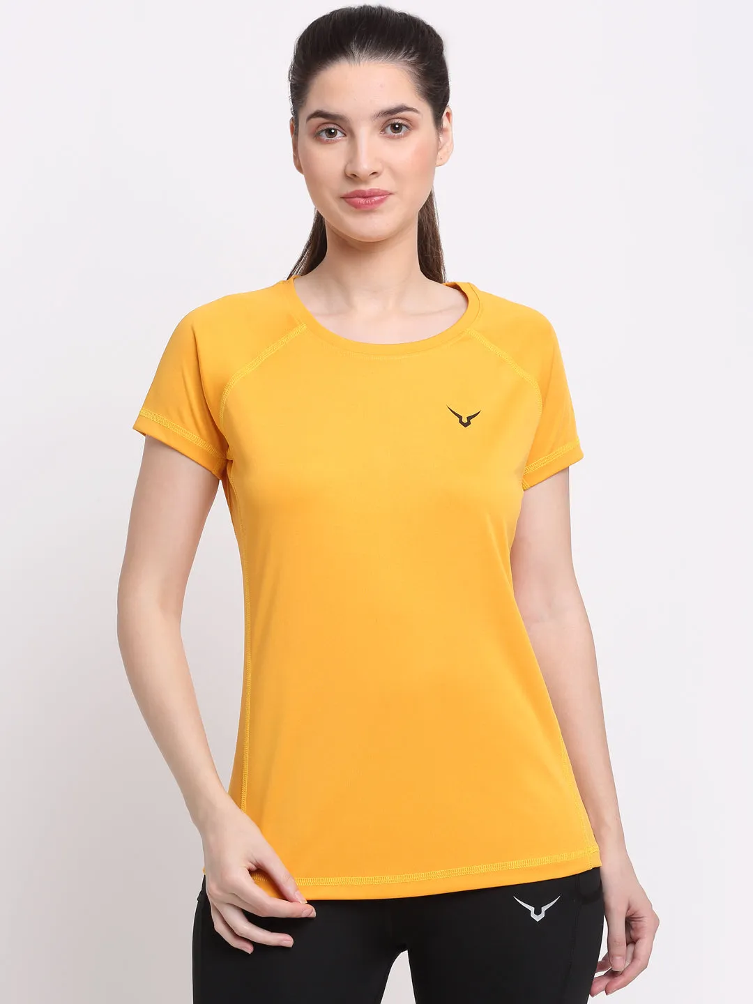 Invincible Women’s Gym Yoga Solid Tee