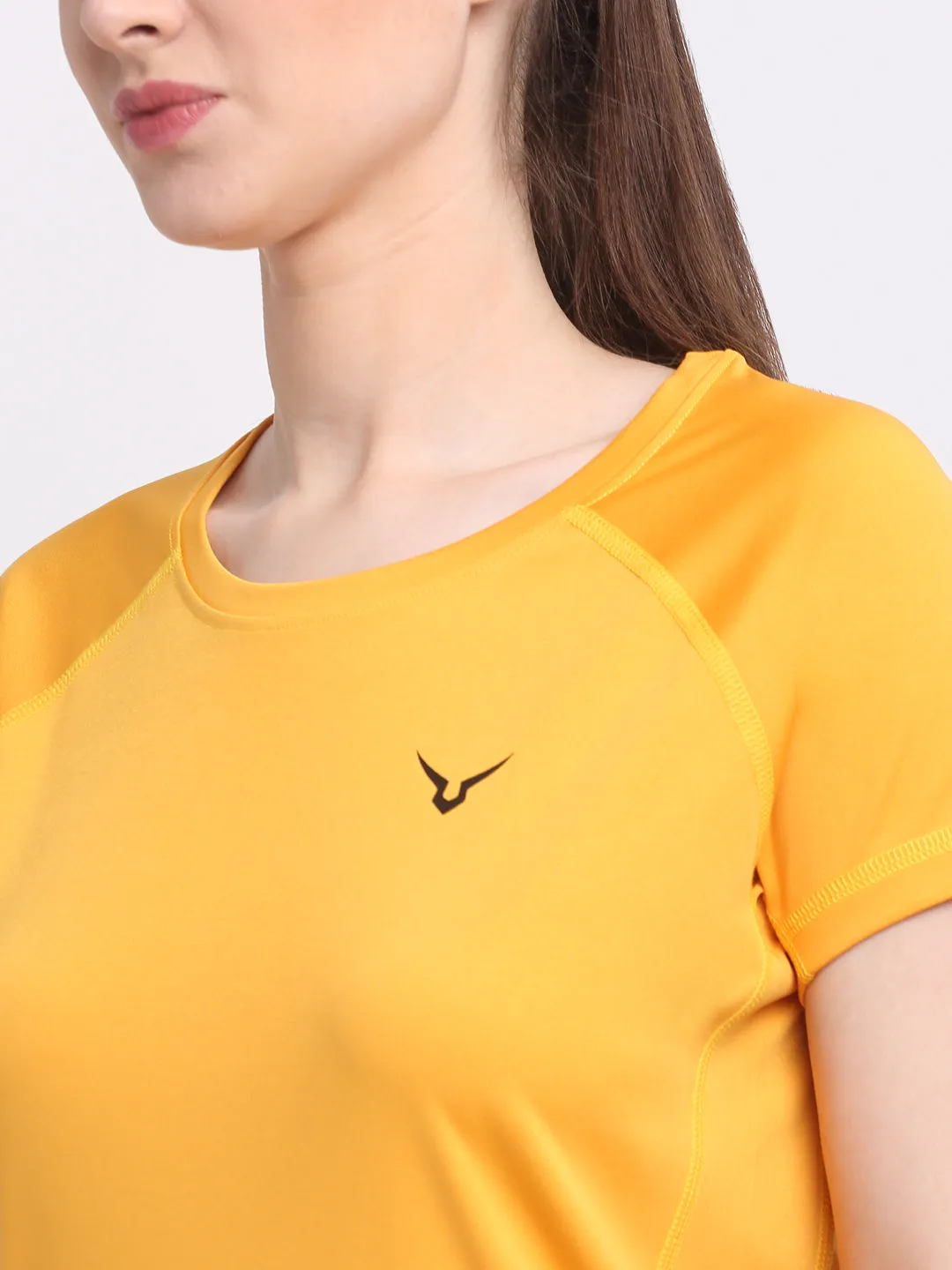 Invincible Women’s Gym Yoga Solid Tee