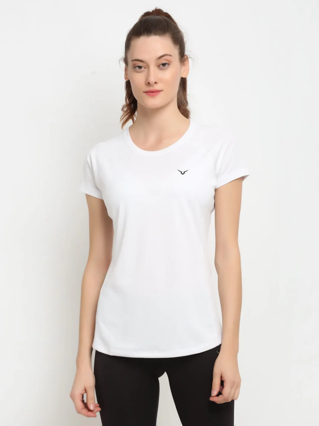 Invincible Women’s Gym Yoga Solid Tee